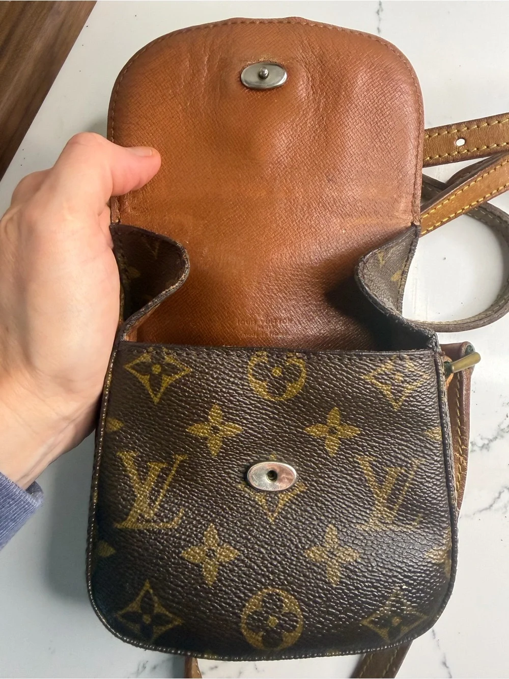 Authentic Louis Vuitton Saint Cloud Bebe size with COA